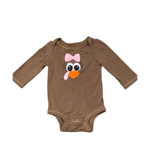 Baby girl Turkey Onesie